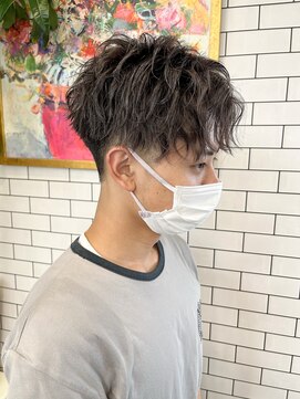 リール(THE RIRE.) ＊THE  RIRE.  メンズマッシュ×ラベンダーグレー＊