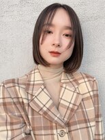 サンド 表参道(sand)&nbsp;前下がりショートボブ大人可愛い20代30代表参道