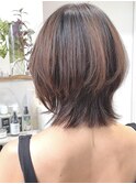 ウルフ/レイヤーショート/レイヤーカット/30代/40代/50代