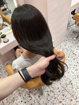 ボタン シブヤ(VOTAN SHIBUYA) 韓国ヘア/透明感カラー/オリーブグレージュ/