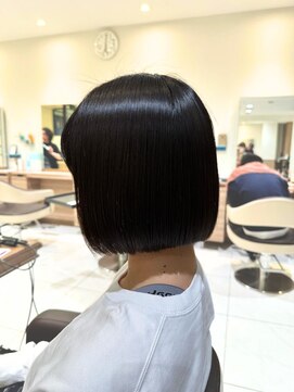 アッシュ 中山店(Ash) 地毛風縮毛矯正×ボブ