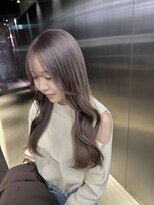 ペレ 栄店(PELE) 切りっぱなしボブ/エアリーロング/美髪/ピンクブラウン/栄