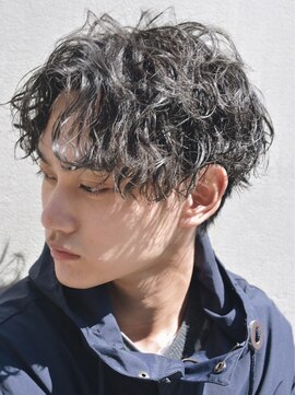 レタッチバイフィフス(RETOUCH by fifth) 無造作パーマ波巻きパーマ波巻きスパイラルパーマツーブロック