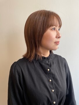 アンプ(amp) ブリーチ無しのベージュカラー