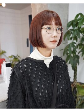 アペロ 柏(Apero) オレンジカラー/ボブ