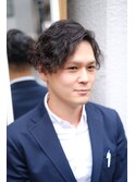 【神田】メンズツーブロックパーマ