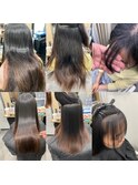 髪質改善ストレート