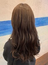 オルガ ヘアアンドメイク(Oluga hair&make) 高校卒業→初カラー