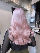 ペレ 渋谷(PELE)&nbsp;イメチェン/ホワイトブロンド/外ハネボブ/ワイドバング/渋谷