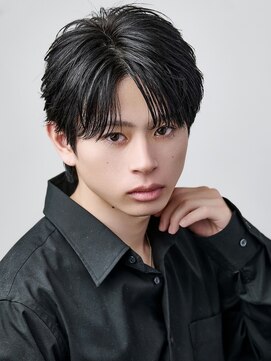 オーシャントーキョーオーバー 渋谷(OCEAN TOKYO OVER) メンズ波巻きツイスパニュアンススパイラルスパイキーショート