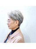 ショートボブ/ローライト