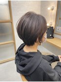 耳かけ王道モテショート＊ピアスやイヤリングとの相性も◎です♪