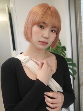 サンクプロジェクト(cinq PROJECT) ダメージレスなブリーチカラーで作るピンクカラー