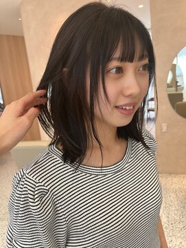 オン キャナルシティ博多前店(on) 【晴音】博多/祇園/切りっぱなしボブ/グレージュカラー