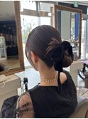 カチモリヘアアレンジ