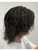 ウルフ×ツイストスパイラルパーマ