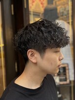 ヒロギンザバーバーショップ 大宮店(HIRO GINZA BARBER SHOP)&nbsp;スパイラルパーマスペインカール/大宮/メンズパーマ