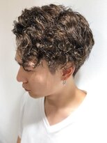 ワークス 下北沢(WORKS) スリークショートサイドグラデーションハードパーマ【下北沢】