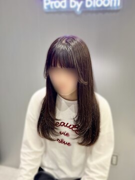 アイスプロドバイブルーム 木更津店(ice prod by bloom) クラゲヘアー/小顔に見せるヘア/ココアベージュ/木更津