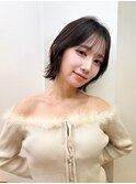 韓国顔周り/ハイレイヤーカット/ミディアムレイヤーカット北千住