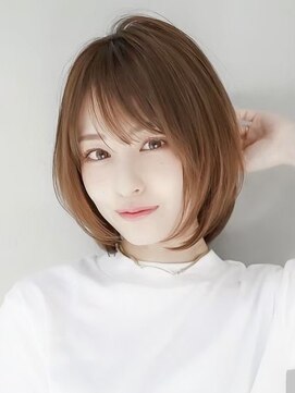 ギークス(GEEKS) 【GEEKS渋谷】くびれボブ/レイヤーボブ/小顔/冬カラー/20代30代