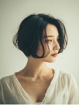 ビューティフルマインド(Beautiful mind)&nbsp;黒髪ハンサムショートボブ