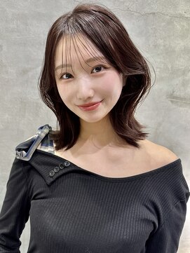 ロンドネートゥル 新潟(Lond naitre) ダークアッシュ/似合わせカット/レイヤーカット(新潟/万代）