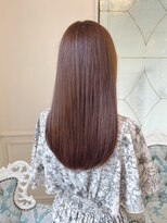 サロンドウィズ 本店 本八幡(Salon de With)&nbsp;ナチュラルブラウン/艶ストレートロング