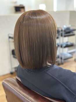 ヘアー メイク チェンバース(Hair make Chambers)の写真/【やりやすいスタイル】おうちに帰ってからのスタイリングのしやすさに定評があります。
