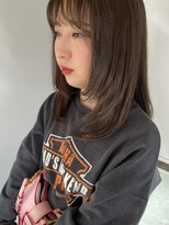 アラワラブルー(arrawarra blue) ミディアムレイヤー/20代/30代/40代/50代/南町/倉敷