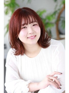 アンヘア(unhair) 外ハネミディ