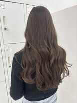 アイニ 天王寺アポロ店(aini)&nbsp;艶復活！くすみオリーブベージュ〈airi〉