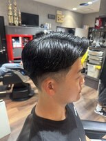 グロウヘアワークス(grow hair works)&nbsp;七三スタイル