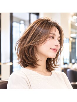 ヘアサロン ビビット 志紀店(VIVIT)の写真/お洒落染め、白髪染めの両方に対応した8000円以下のクーポンが多数あり♪