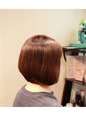 ボブ　縮毛矯正＆デジタルパーマ　　　 hair trees【溝の口】　
