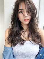 ロゼ 甲子園口(Rose)&nbsp;【ROSE甲子園口】ほつれウェーブ ネイビーカラー ベージュカラー