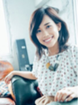 アラワラブルー(arrawarra blue) 外はねレイヤーミディ/20代/30代/40代/50代/倉敷/白楽町