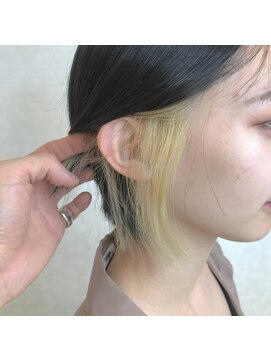 ヘアーアンドメイク ドレス(DRESS) イヤリングカラー  ホワイティ
