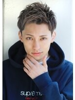 オアシス 池袋店(oasis) かきあげサイドグラデーションスリーク　ショートシルバーカラー