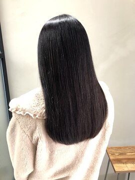 フェリア 松山(Feria) 【Feria松山】暗髪艶カラー×ラベンダーグレージュ-相原愛梨-