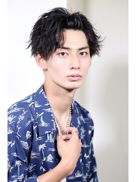 リップス 自由が丘(LIPPS) ポンパドールアレンジパーマショート