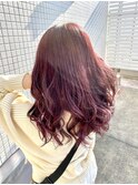 【 YUCCA 】大人可愛い20代30代40代ロング/ピンク