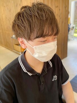 トップヘアー ミカワアンジョウ 安城(TOPHAIR MIKAWA ANJO) 王道マッシュショート/ニュアンスカラー/前髪パーマ