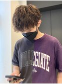 マッシュ　メンズパーマ　波巻きツイストスパイラル