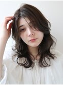 韓国レイヤー　グレージュ　20代30代40代