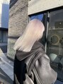 ソル オモテサンドウ 表参道 青山(SOL . OMOTESANDO)&nbsp; 2ブリーチ以上のホワイト系カラー。履歴にあわせて作ります。