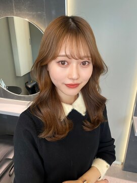 ウルスバイバレット 銀座(Urus by VALETTE) ワンホン＆韓国ヘア/レイヤーカット/前髪カット/後れ毛1