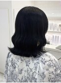 ただの黒じゃない！ブルーブラック＊まゆ