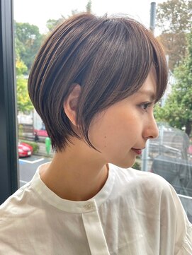 プルーヴ 秋葉原(prove) 30代40代大人女性/前髪ありショートボブ/ショートヘア/髪質改善