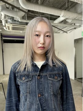 ワンインチ(1 inch) 【荒木舞】white blond